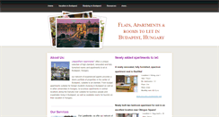 Desktop Screenshot of budapestrentapartments.com